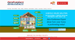 Desktop Screenshot of geofurnace.com